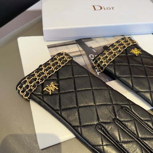 Replica Christian Dior Gloves #1261064 $45.00 USD for Wholesale