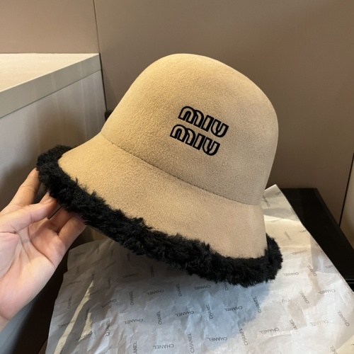 MIU MIU Caps #1261070 $45.00 USD, Wholesale Replica MIU MIU Caps