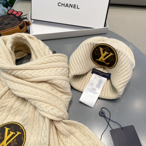 Replica Louis Vuitton LV Hat and Scarf Set #1261083 $60.00 USD for Wholesale