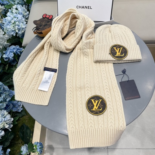 Replica Louis Vuitton LV Hat and Scarf Set #1261083 $60.00 USD for Wholesale