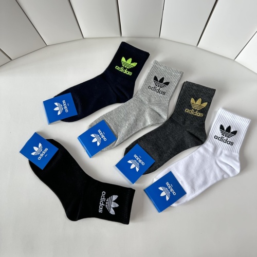 Replica Adidas Socks #1261088 $27.00 USD for Wholesale