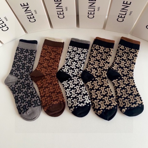 Celine Socks #1261090 $29.00 USD, Wholesale Replica Celine Socks