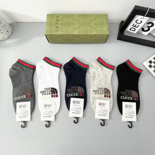 Replica Gucci Socks #1261096 $27.00 USD for Wholesale