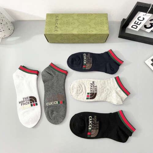 Replica Gucci Socks #1261096 $27.00 USD for Wholesale