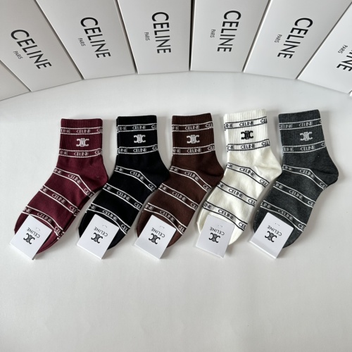 Celine Socks #1261112 $27.00 USD, Wholesale Replica Celine Socks