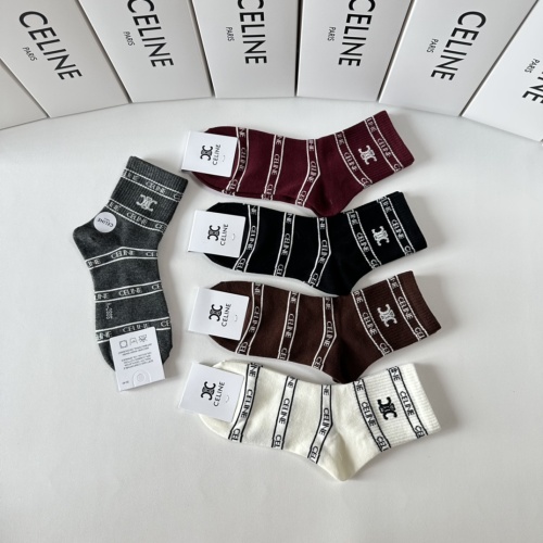 Replica Celine Socks #1261112 $27.00 USD for Wholesale