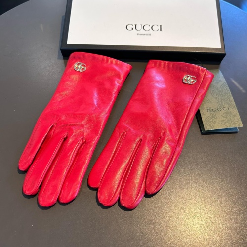 Replica Gucci Gloves For Women #1261197 $42.00 USD for Wholesale