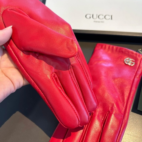 Replica Gucci Gloves For Women #1261197 $42.00 USD for Wholesale