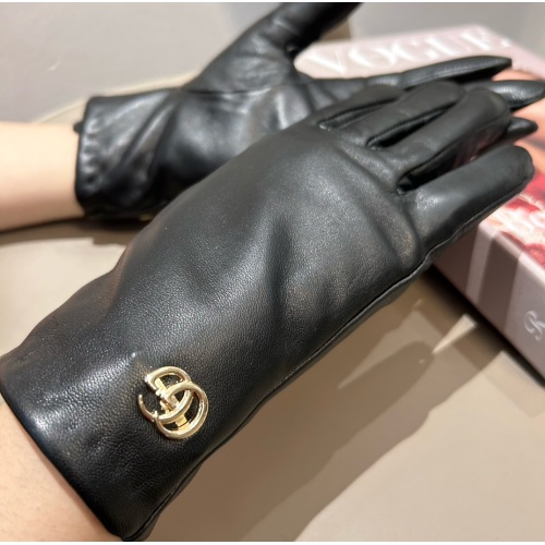 Replica Gucci Gloves For Women #1261198 $42.00 USD for Wholesale