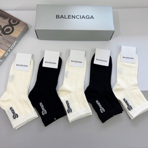 Replica Balenciaga Socks #1261214 $27.00 USD for Wholesale