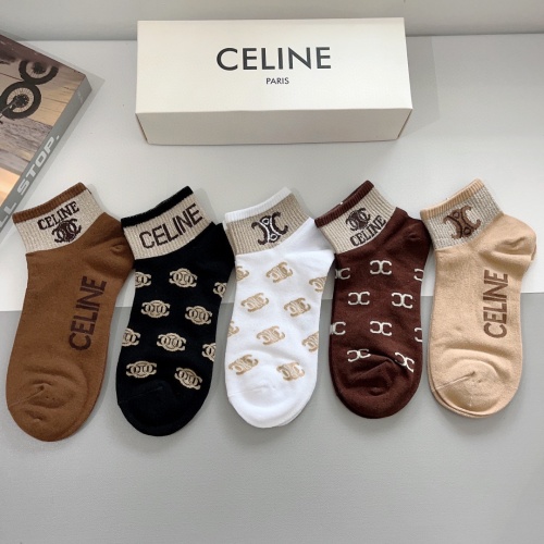 Celine Socks #1261218 $27.00 USD, Wholesale Replica Celine Socks