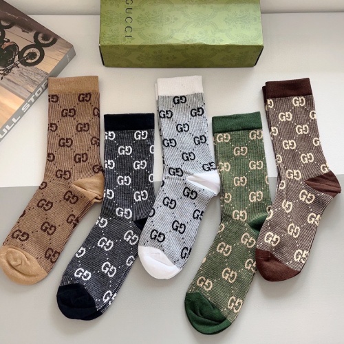 Replica Gucci Socks #1261219 $29.00 USD for Wholesale