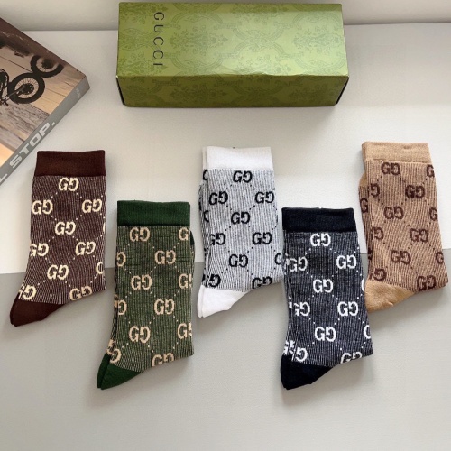 Replica Gucci Socks #1261219 $29.00 USD for Wholesale