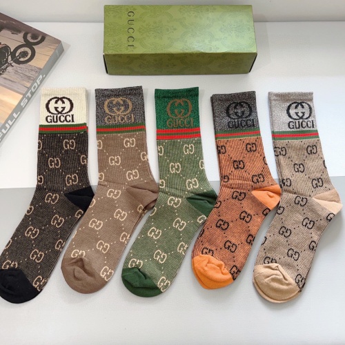 Gucci Socks #1261220 $29.00 USD, Wholesale Replica Gucci Socks