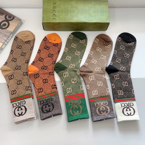 Replica Gucci Socks #1261220 $29.00 USD for Wholesale