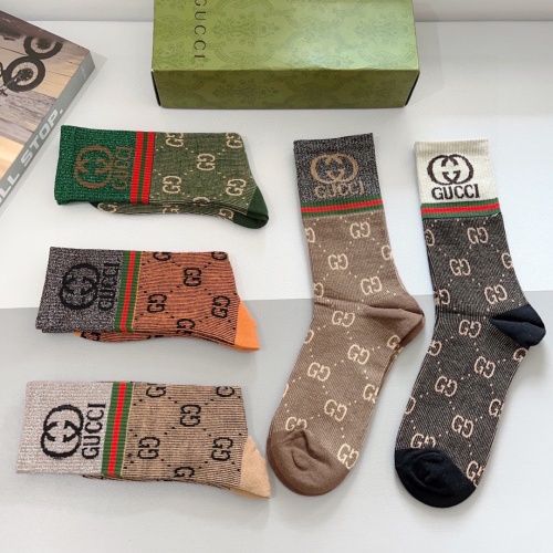 Replica Gucci Socks #1261220 $29.00 USD for Wholesale