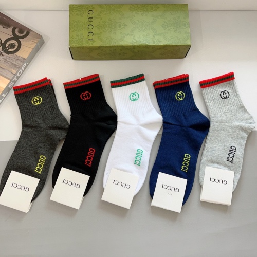 Gucci Socks For Men #1261221 $29.00 USD, Wholesale Replica Gucci Socks