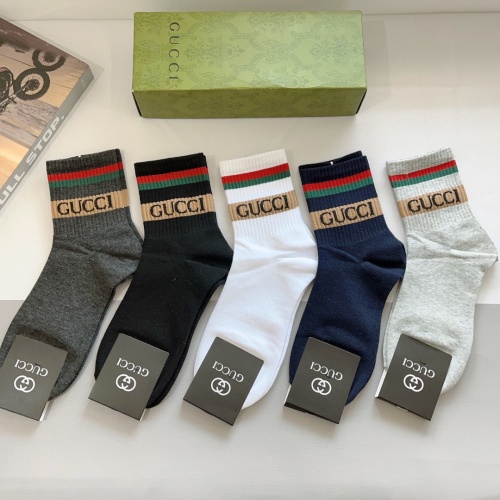 Gucci Socks For Men #1261222 $29.00 USD, Wholesale Replica Gucci Socks