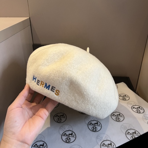 Replica Hermes Caps #1261253 $40.00 USD for Wholesale