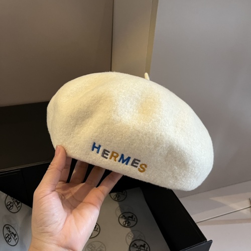 Replica Hermes Caps #1261253 $40.00 USD for Wholesale