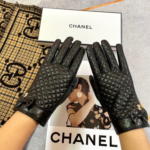 Replica Chanel Gloves For Women #1261282 $39.00 USD for Wholesale