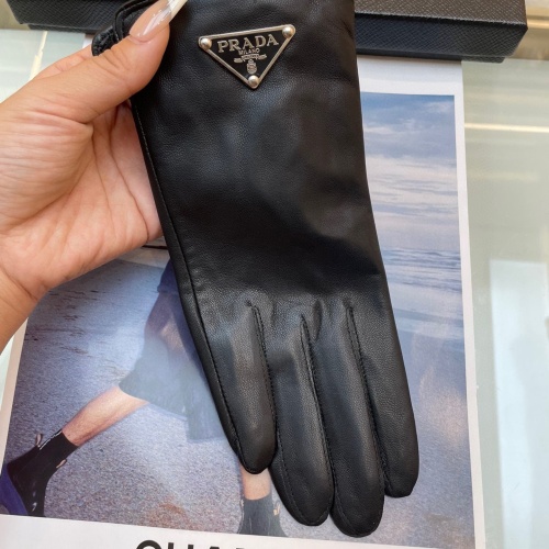 Replica Prada Gloves For Women #1261283 $48.00 USD for Wholesale