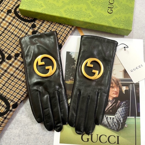 Gucci Gloves For Women #1261284 $56.00 USD, Wholesale Replica Gucci Gloves