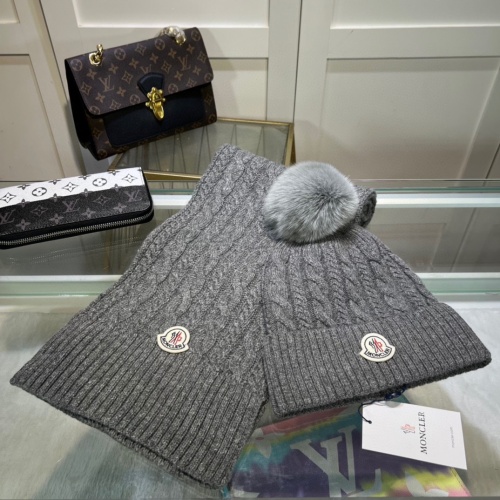 Moncler Hat and Scarf Set #1261300 $48.00 USD, Wholesale Replica Moncler Hat and Scarf and Glove Set