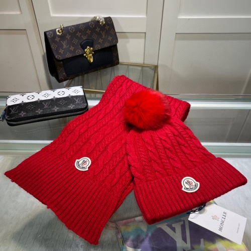 Moncler Hat and Scarf Set #1261301 $48.00 USD, Wholesale Replica Moncler Hat and Scarf and Glove Set