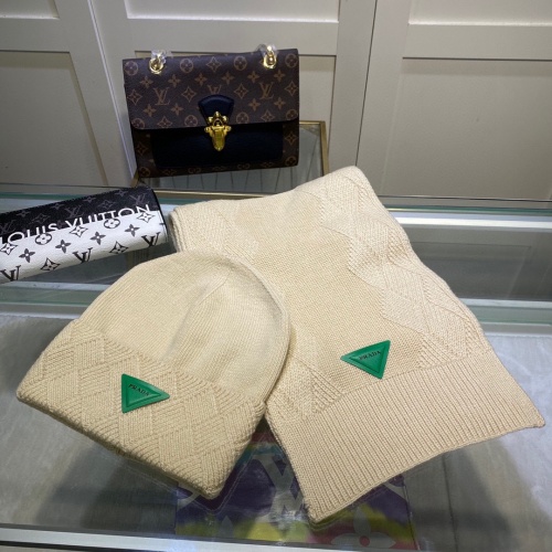 Prada Hat and Scarf Set #1261305 $48.00 USD, Wholesale Replica Prada Hat and Scarf and Glove Set