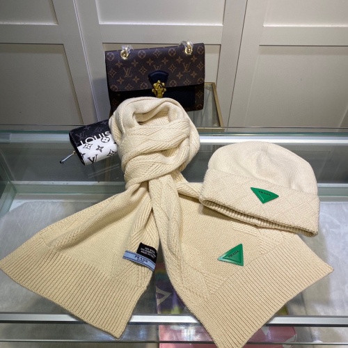 Replica Prada Hat and Scarf Set #1261305 $48.00 USD for Wholesale