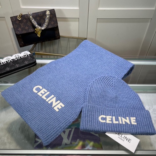 Celine Hat and Scarf Set #1261313 $48.00 USD, Wholesale Replica Celine Hat and Scarf and Glove Set