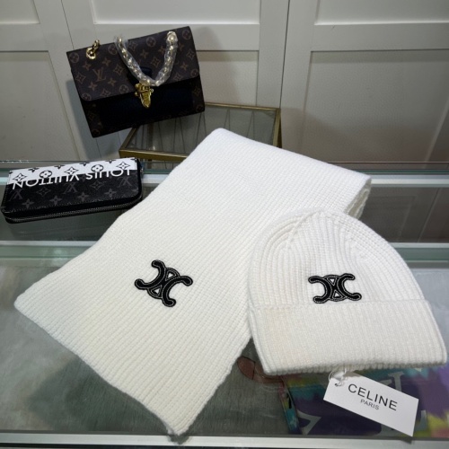 Celine Hat and Scarf Set #1261317 $48.00 USD, Wholesale Replica Celine Hat and Scarf and Glove Set