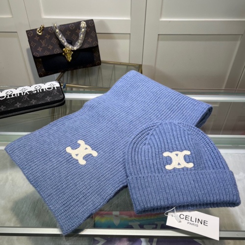 Celine Hat and Scarf Set #1261319 $48.00 USD, Wholesale Replica Celine Hat and Scarf and Glove Set