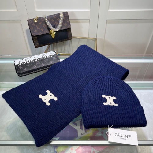 Celine Hat and Scarf Set #1261321 $48.00 USD, Wholesale Replica Celine Hat and Scarf and Glove Set