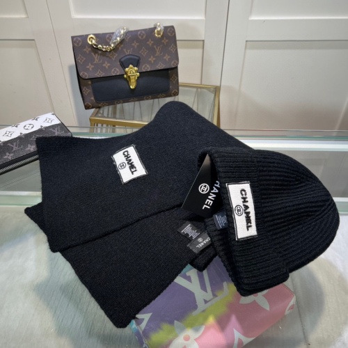 Replica Chanel Hat and Scarf Set #1261327 $45.00 USD for Wholesale