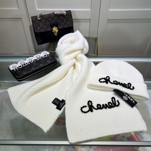 Replica Chanel Hat and Scarf Set #1261328 $45.00 USD for Wholesale