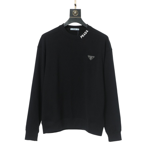 Prada Hoodies Long Sleeved For Unisex #1261332 $45.00 USD, Wholesale Replica Prada Hoodies