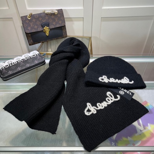 Replica Chanel Hat and Scarf Set #1261334 $45.00 USD for Wholesale