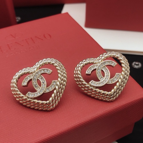 Replica Chanel Earrings For Women #1261417 $27.00 USD for Wholesale