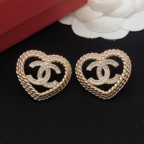 Replica Chanel Earrings For Women #1261417 $27.00 USD for Wholesale