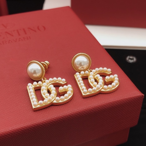 Replica Dolce & Gabbana D&G Earrings For Women #1261421 $29.00 USD for Wholesale