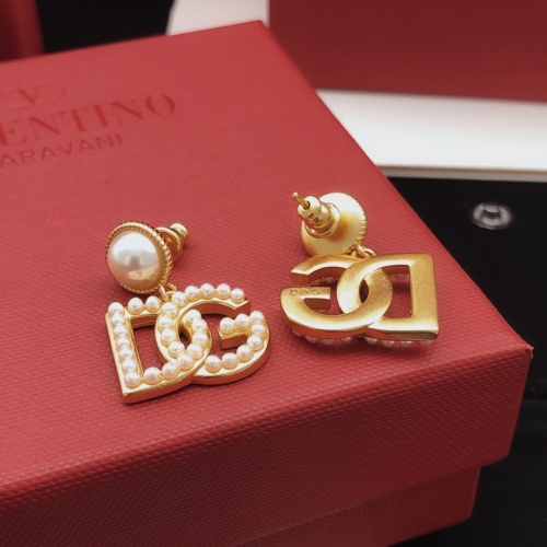 Replica Dolce & Gabbana D&G Earrings For Women #1261421 $29.00 USD for Wholesale