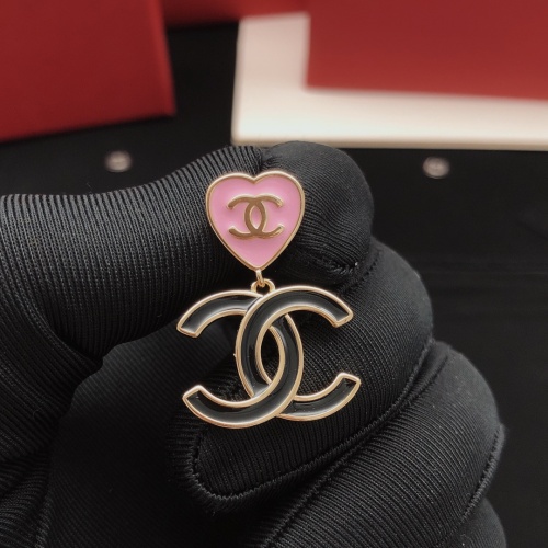 Replica Chanel Earrings For Women #1261432 $27.00 USD for Wholesale