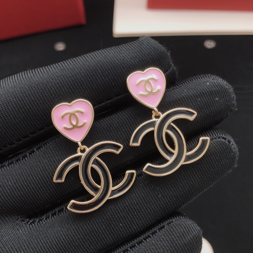 Replica Chanel Earrings For Women #1261432 $27.00 USD for Wholesale