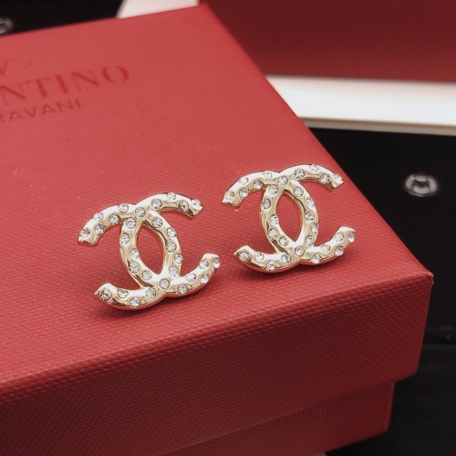 Replica Chanel Earrings For Women #1261433 $27.00 USD for Wholesale