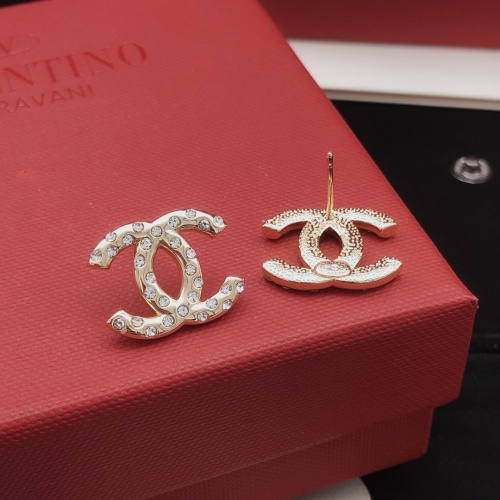 Replica Chanel Earrings For Women #1261433 $27.00 USD for Wholesale