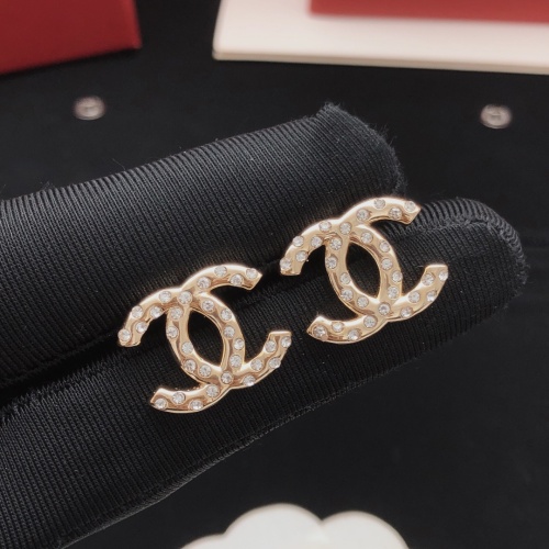 Replica Chanel Earrings For Women #1261433 $27.00 USD for Wholesale