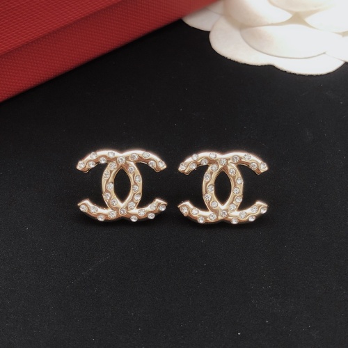 Replica Chanel Earrings For Women #1261433 $27.00 USD for Wholesale