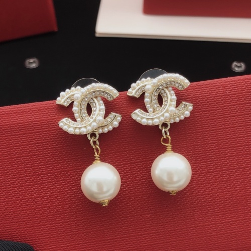 Chanel Earrings For Women #1261434 $27.00 USD, Wholesale Replica Chanel Earrings